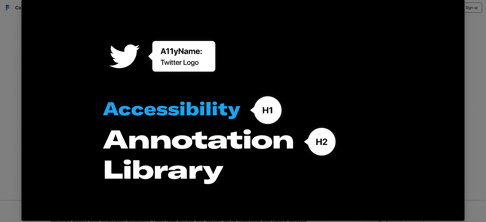 Accessibility Annotation Library