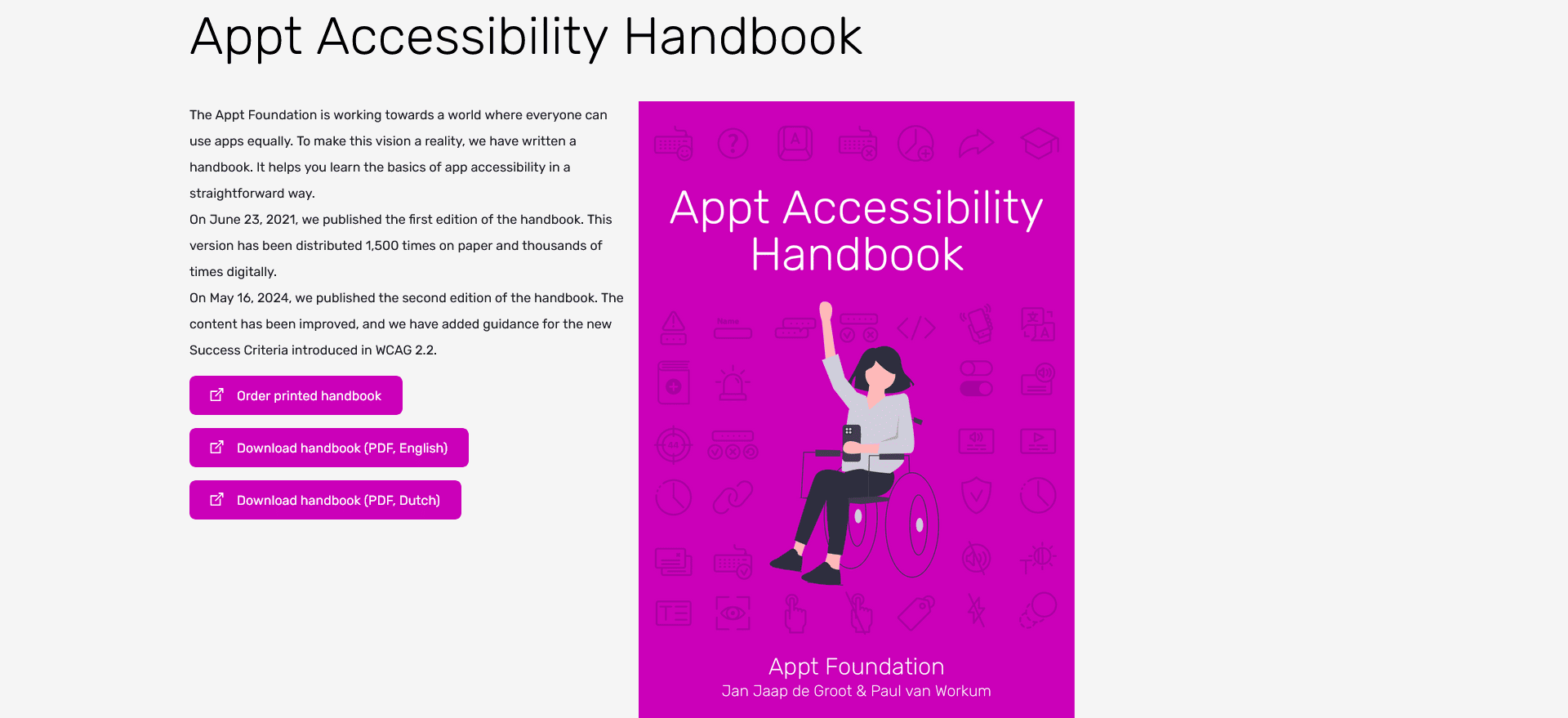 Appt Accessibility Handbook