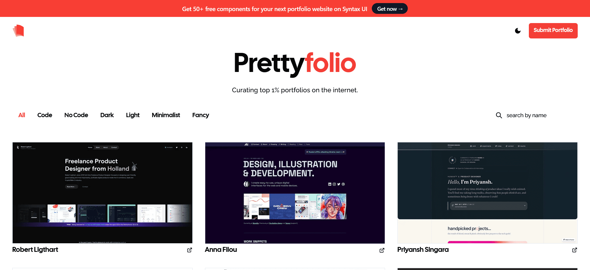Prettyfolio