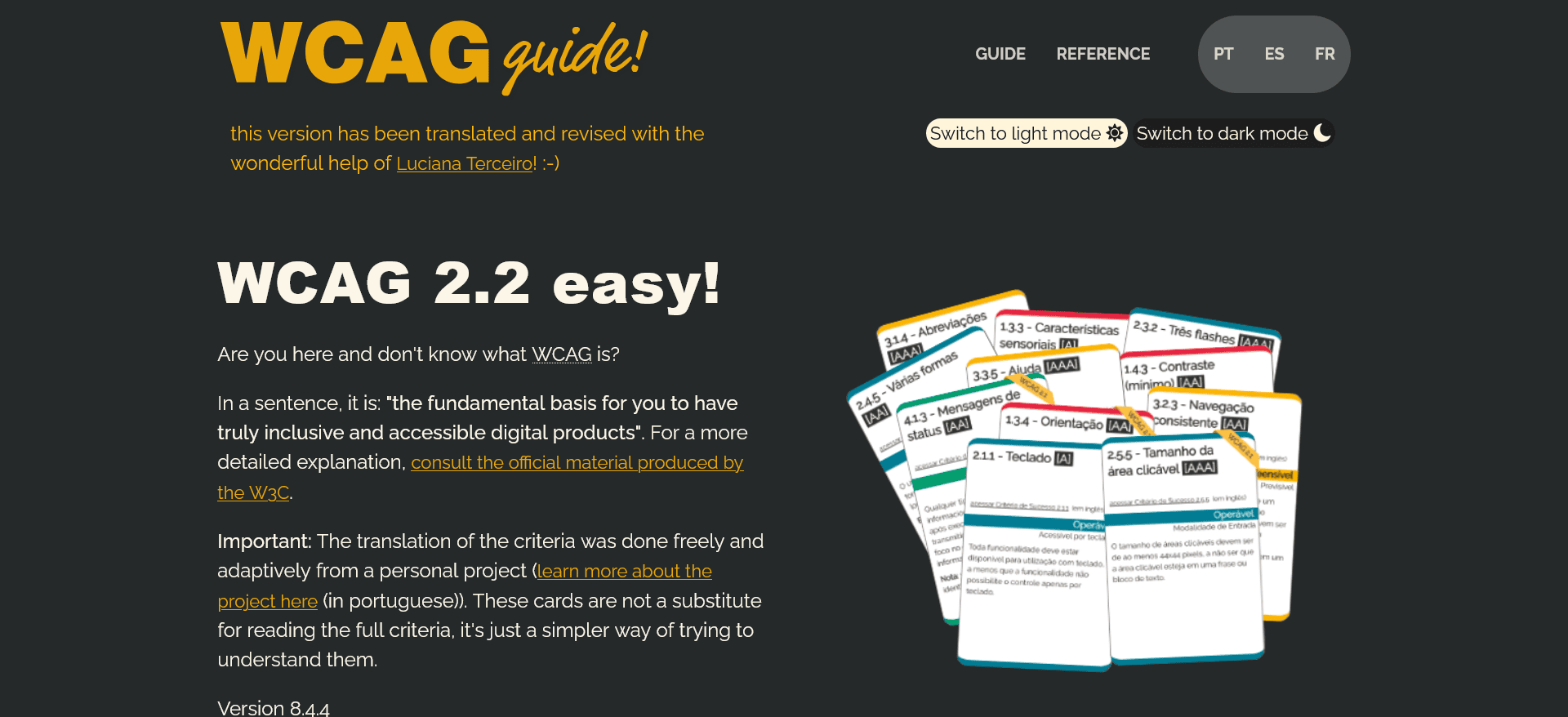 WCAG Guide