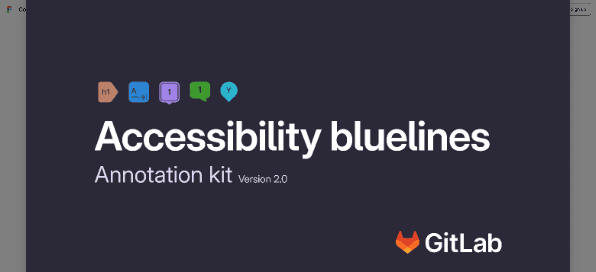 Accessibility bluelines Figma File