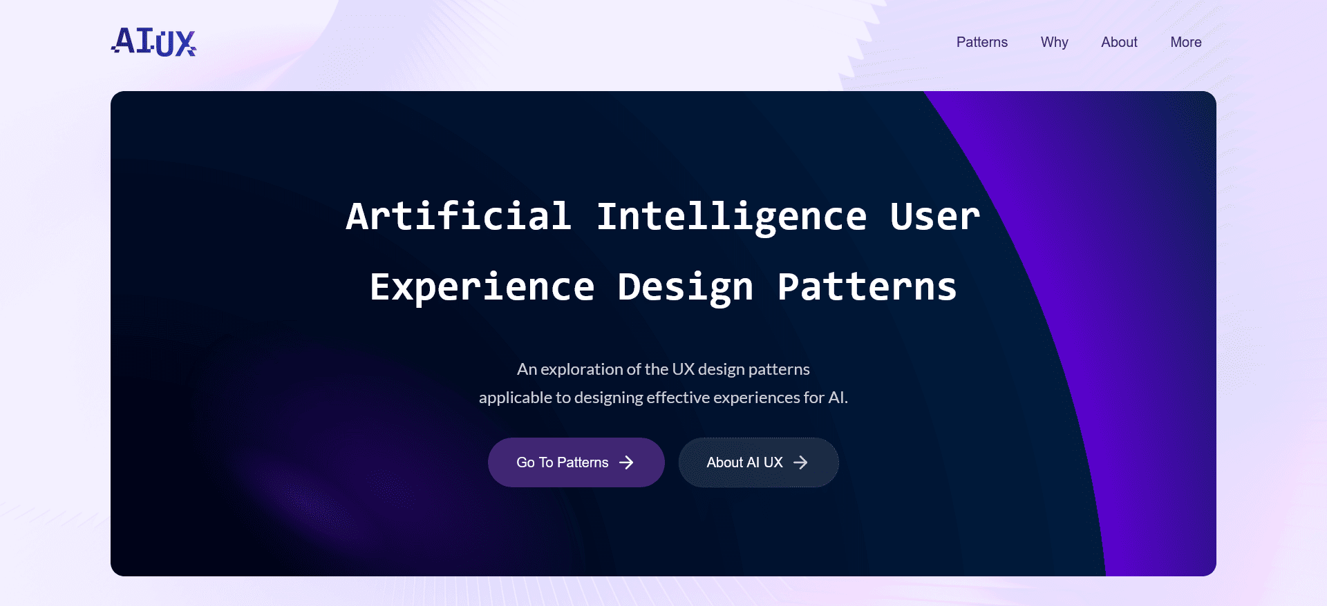 AI UX Patterns