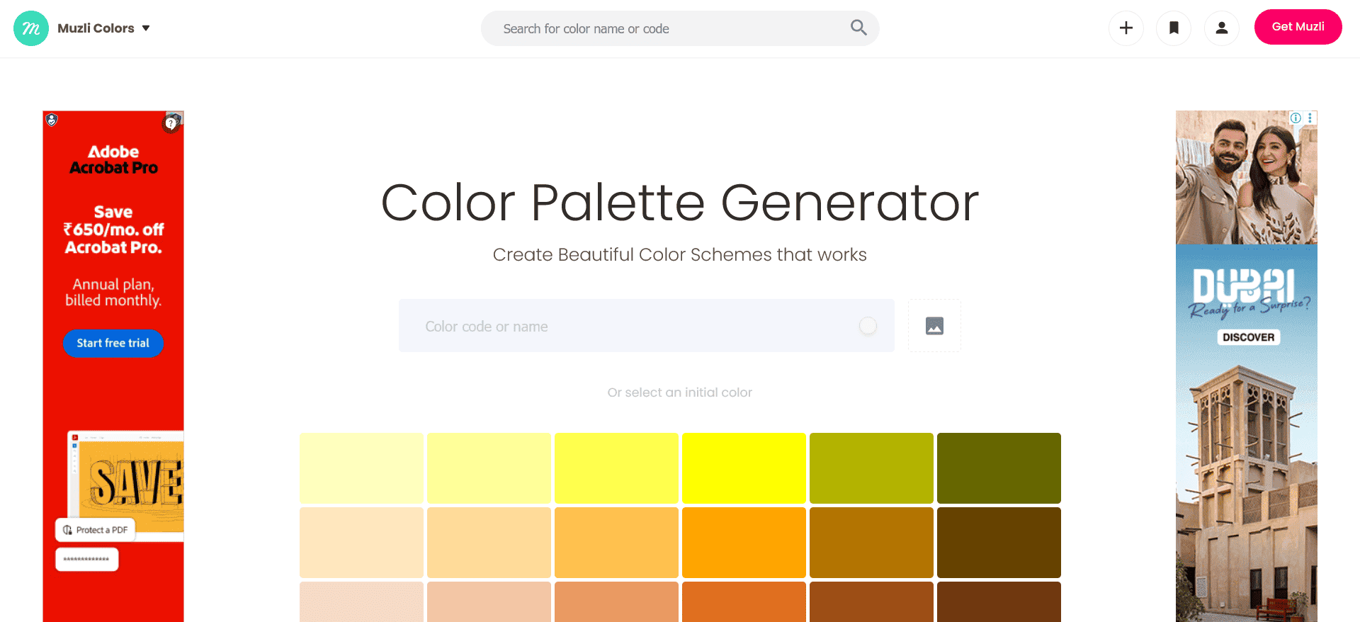 Muzli Colors by InVision