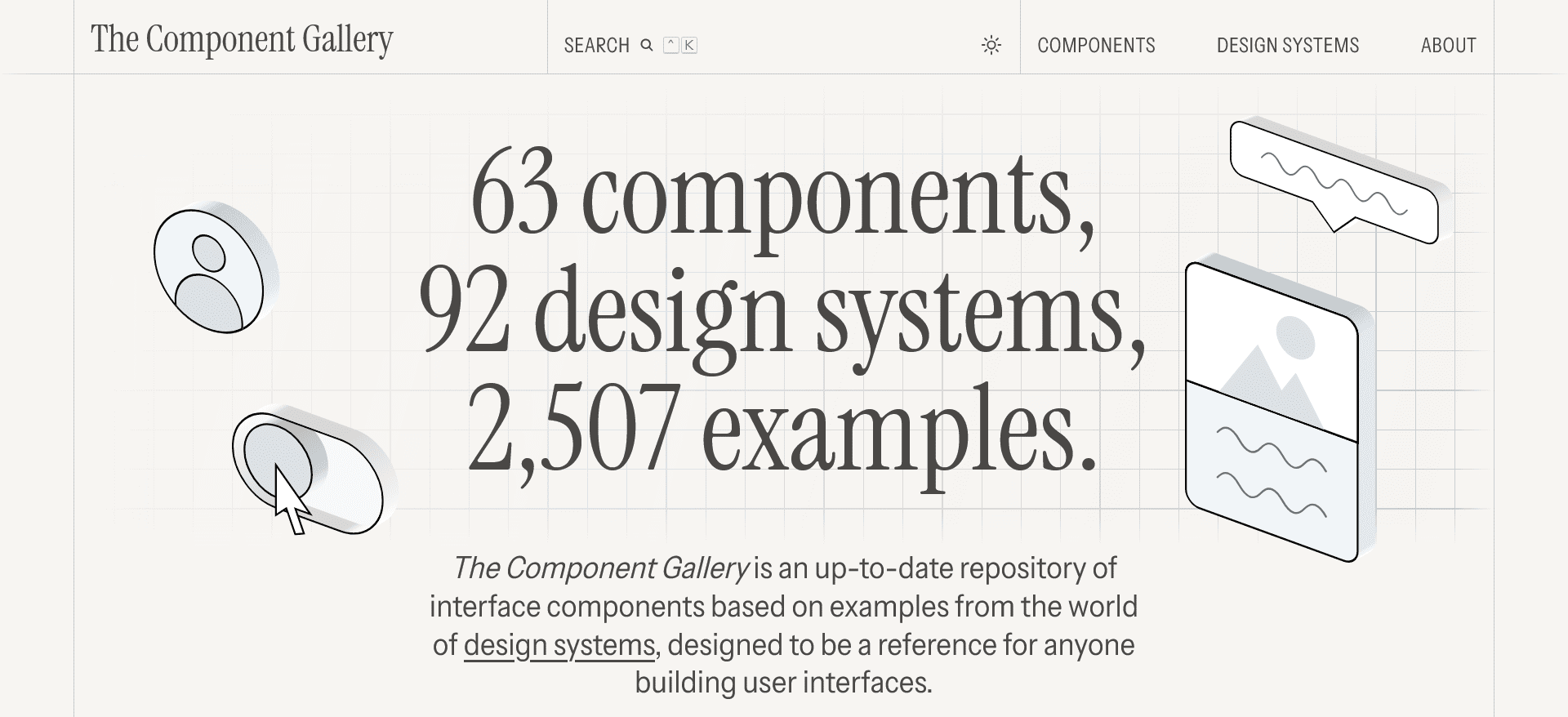 The Component Gallery