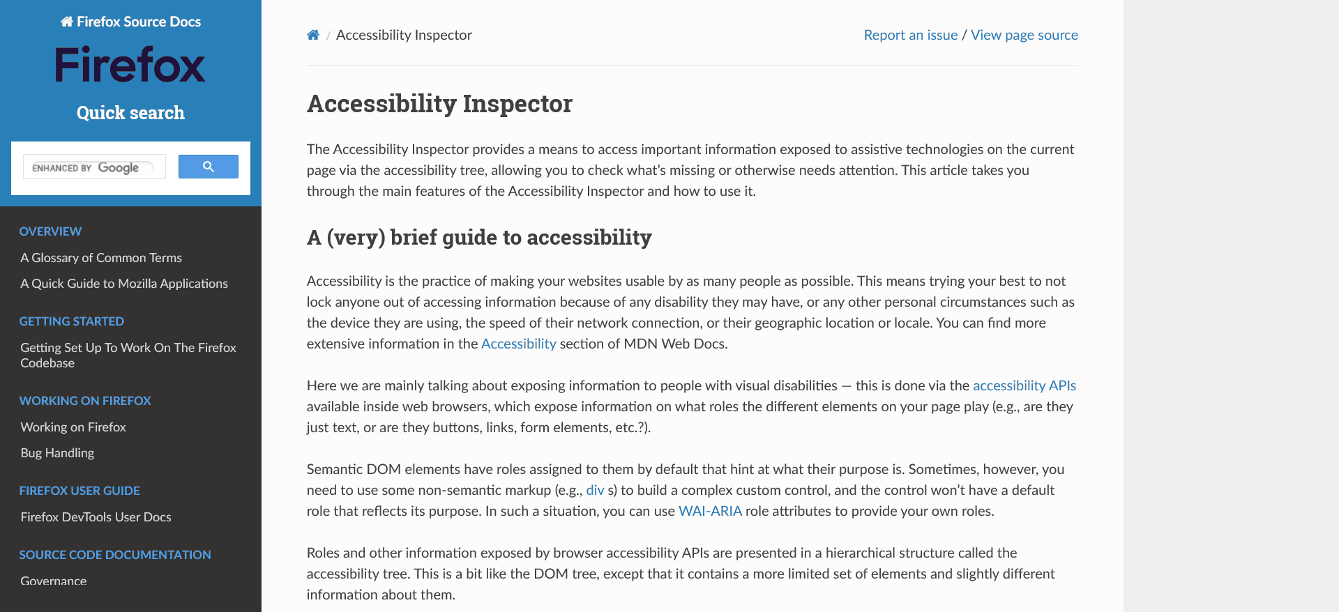 Accessibility Inspector