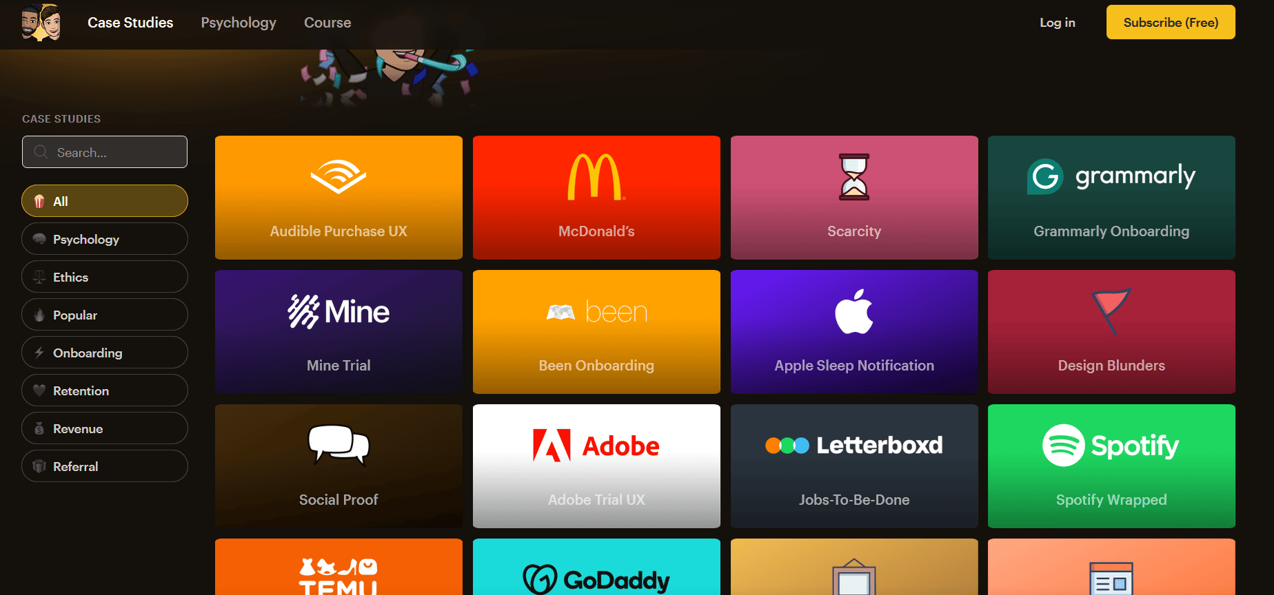 Case Studies by growth.design