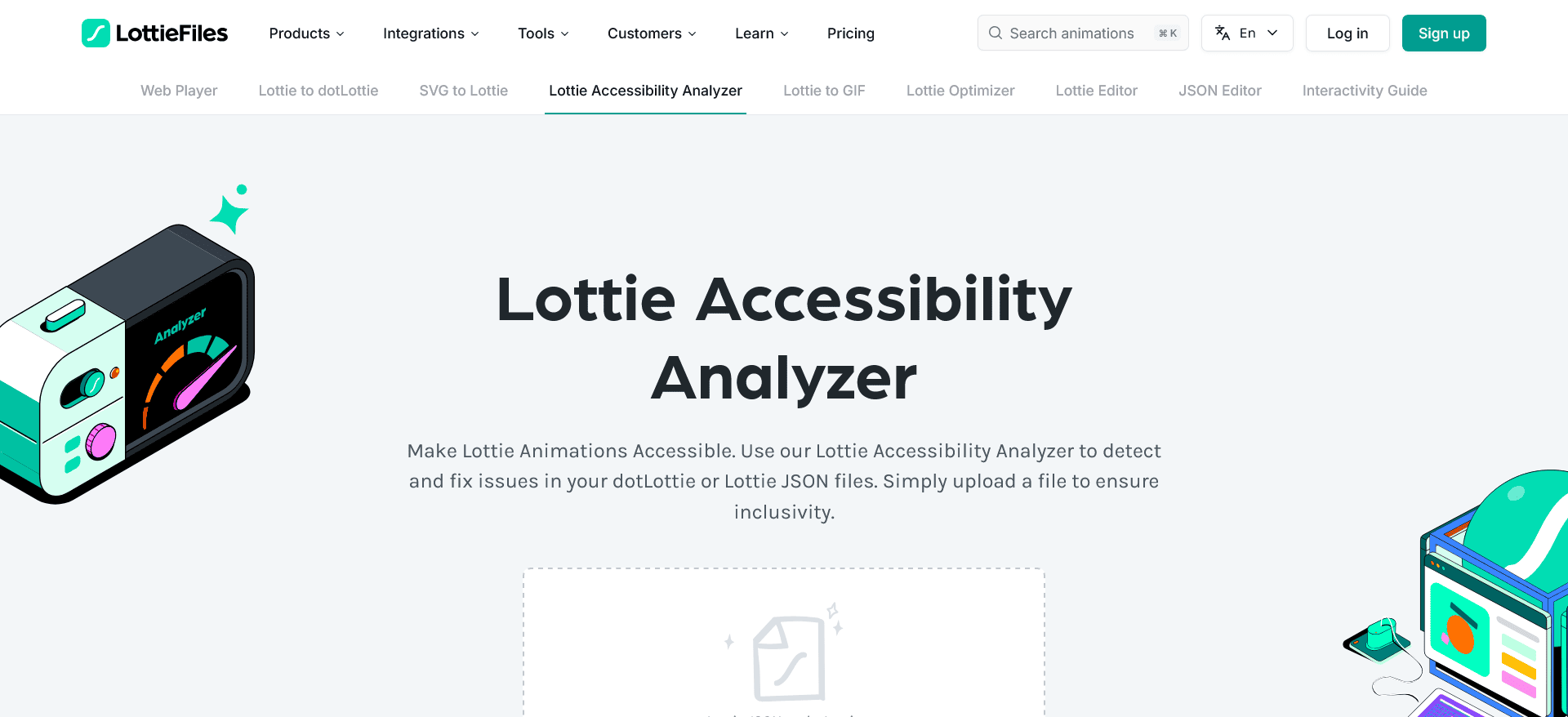 Lottie Accessibility Analyzer
