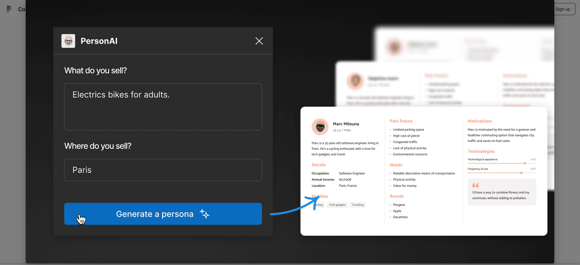 PersonAI - User Persona Generator