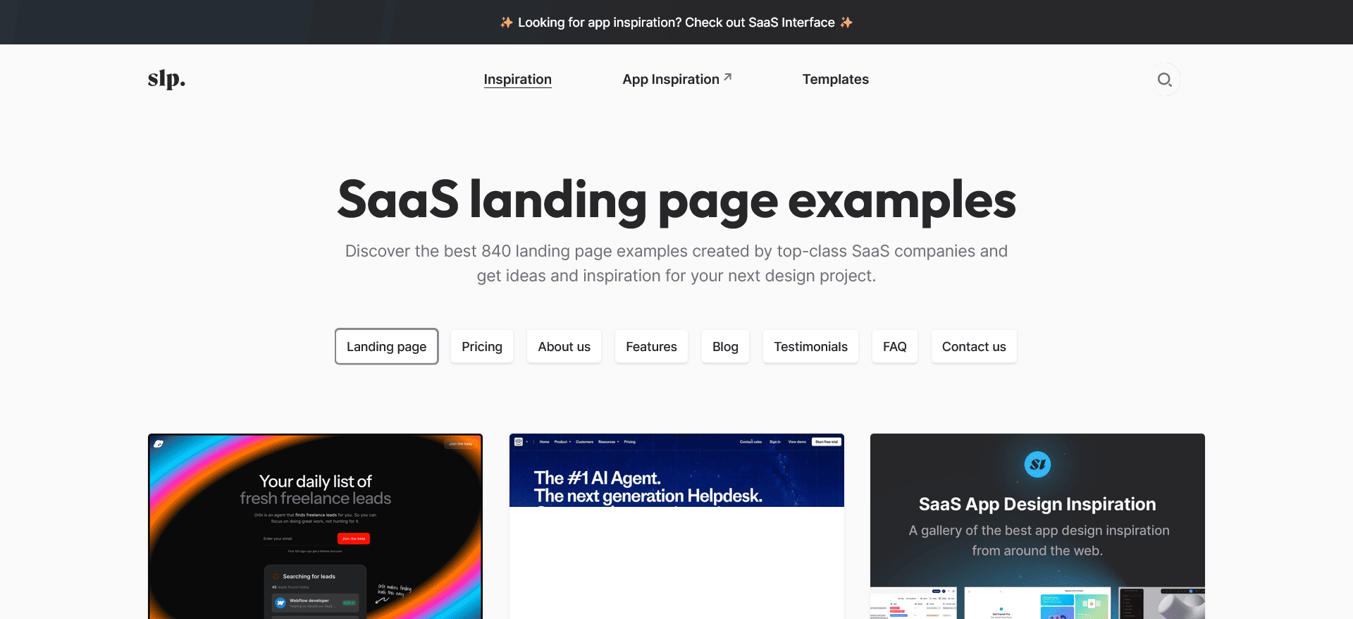 Saas Landing Page