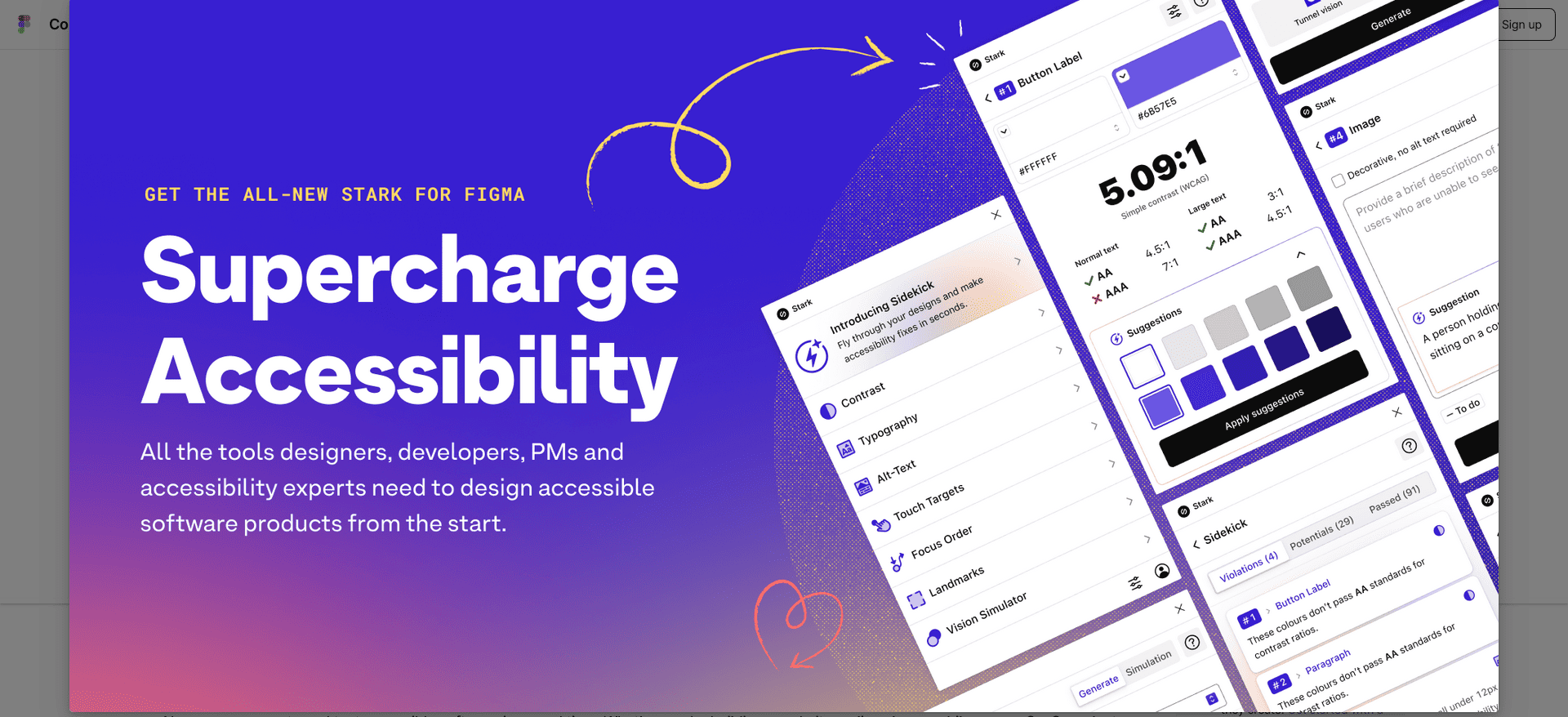 Stark - Contrast & Accessibility Checker