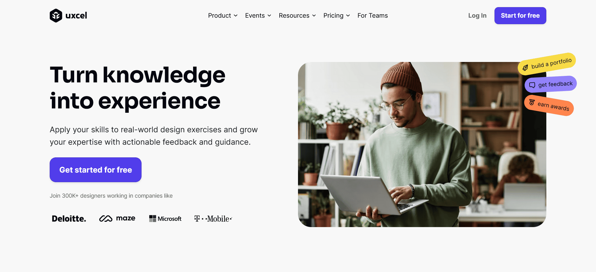 Challenges by uxcel.com