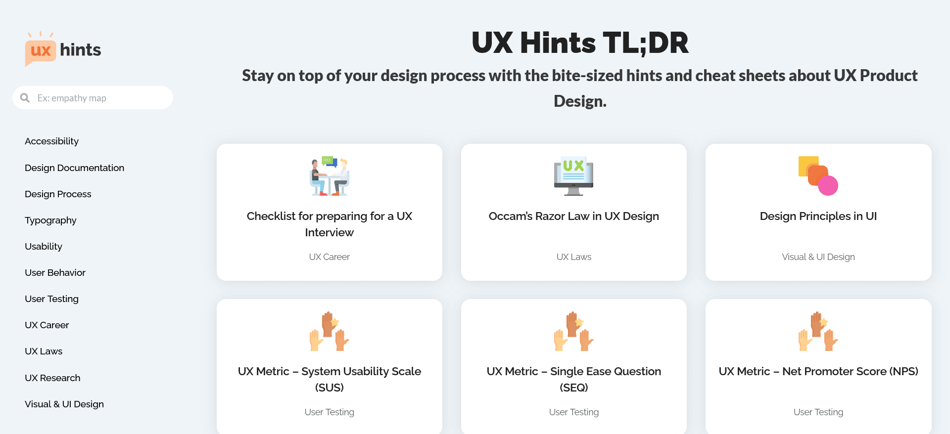 UX hints