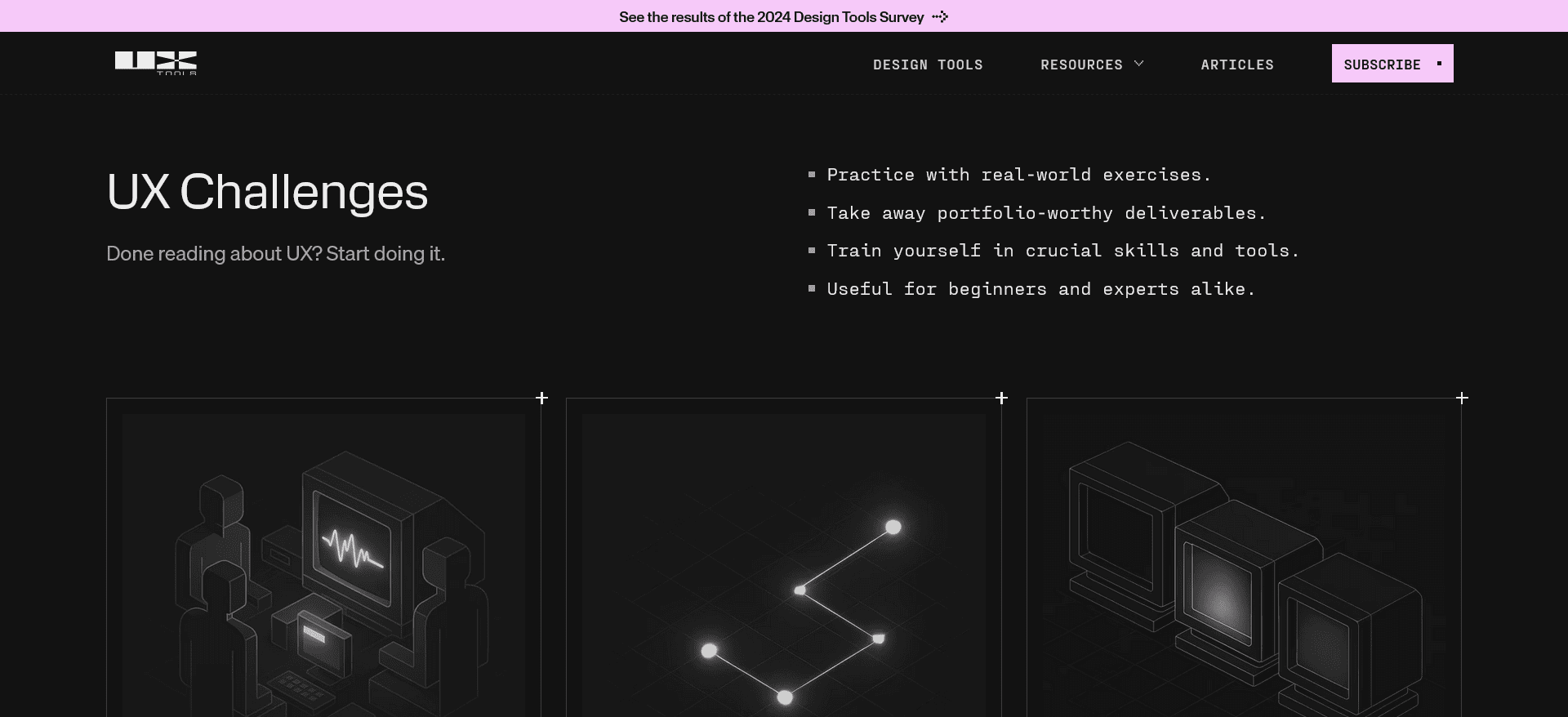 UX Challenges by uxtools.co